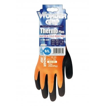 Orange Latex Thermo Plus Double Layer Glove