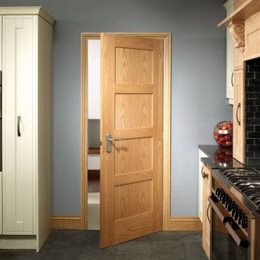 Internal Oak Shaker Fire Door