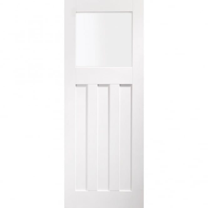 XL Joinery Internal White Primed DX with Obscure Glass Door