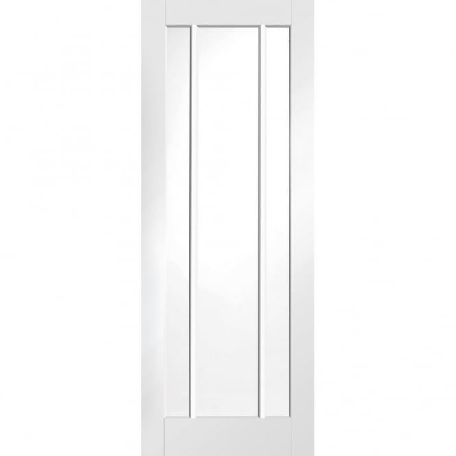 XL Joinery Internal White Primed Worcester with Clear Glass Door